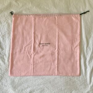 Kate Spade Pink Dust Bag 19x17”